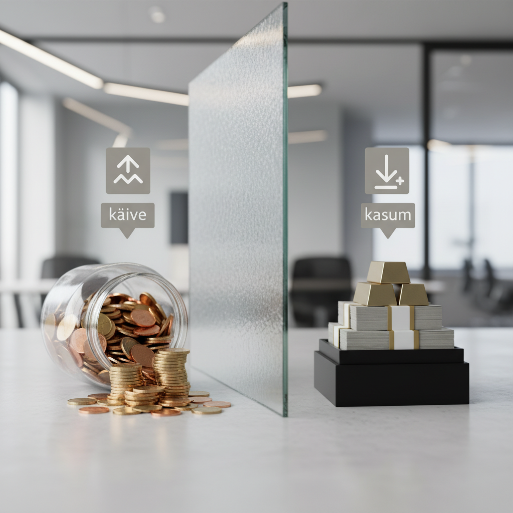 Käive vs kasum: miks neid ei tohi omavahel segi ajada?