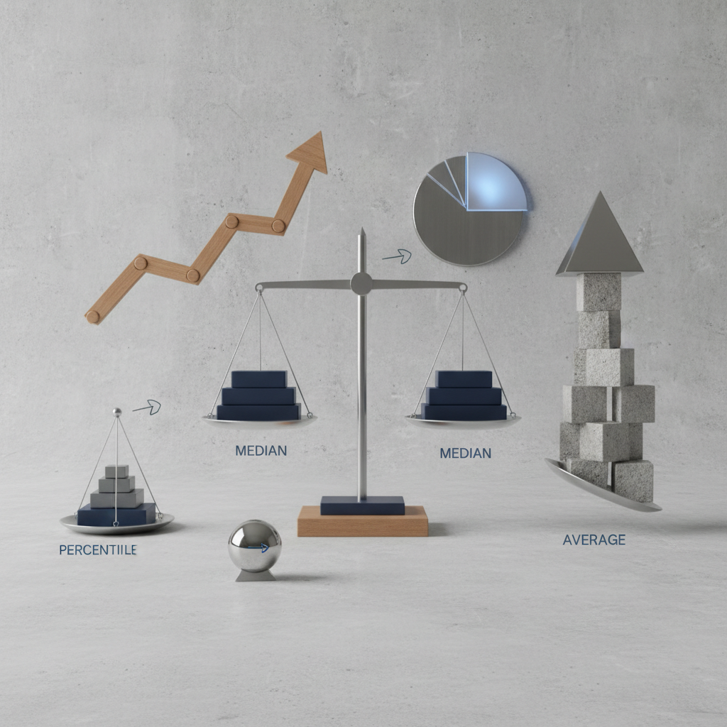 Mis on mediaanpalk ja miks seda keskmisega segi aetakse?