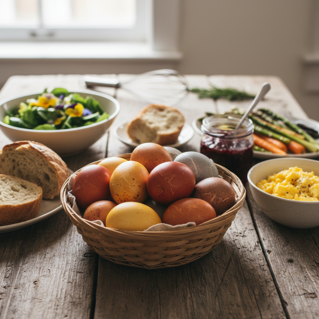 Kuidas värvida mune looduslikult: parimad nipid ja trikid